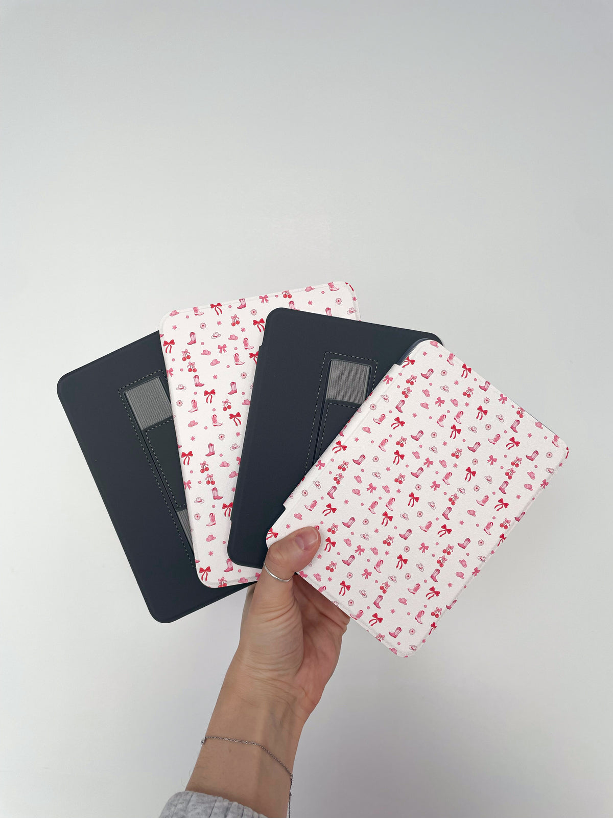 Étui à liseuse | Kindle 6'' et 7'' | Cowgirl et cerises