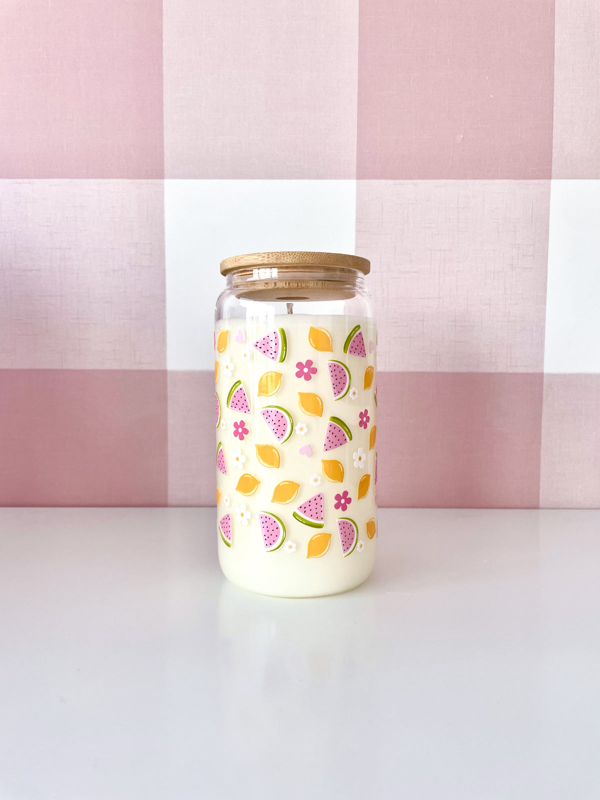 Chandelle | Verre 16 oz | Limonade à la pastèque