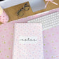 Cahier de notes | Papillons bleues et roses