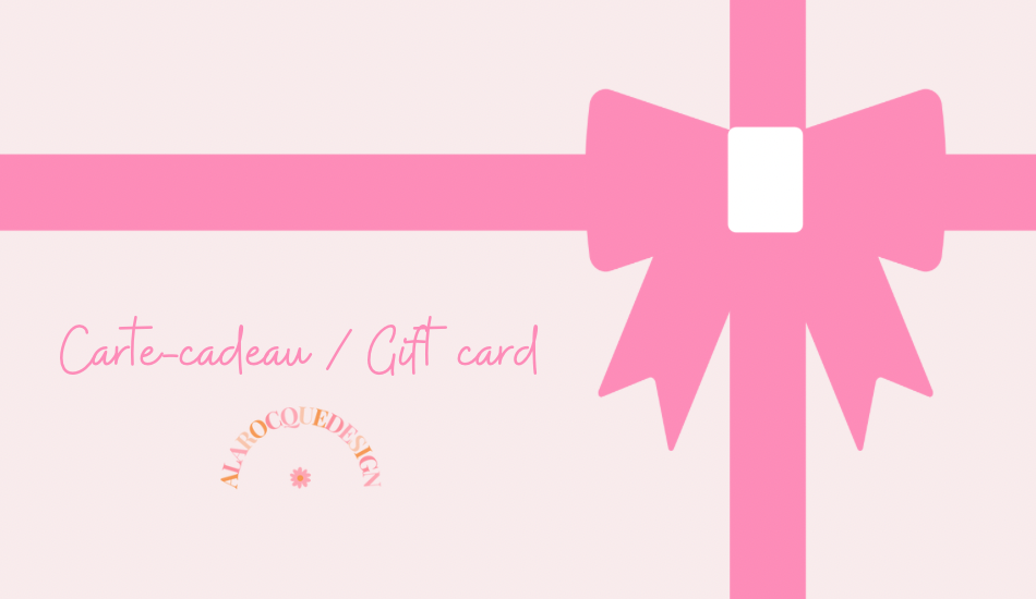 Carte-cadeau ALarocqueDesign