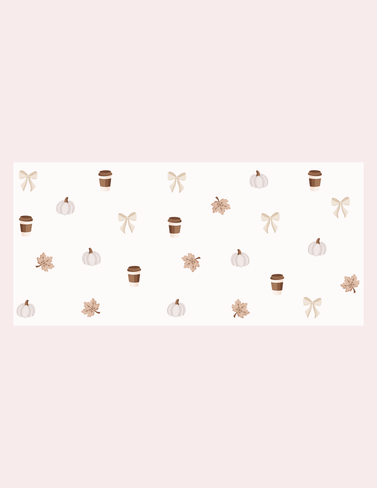 Verre 16 oz | Automne | Coquette neutre