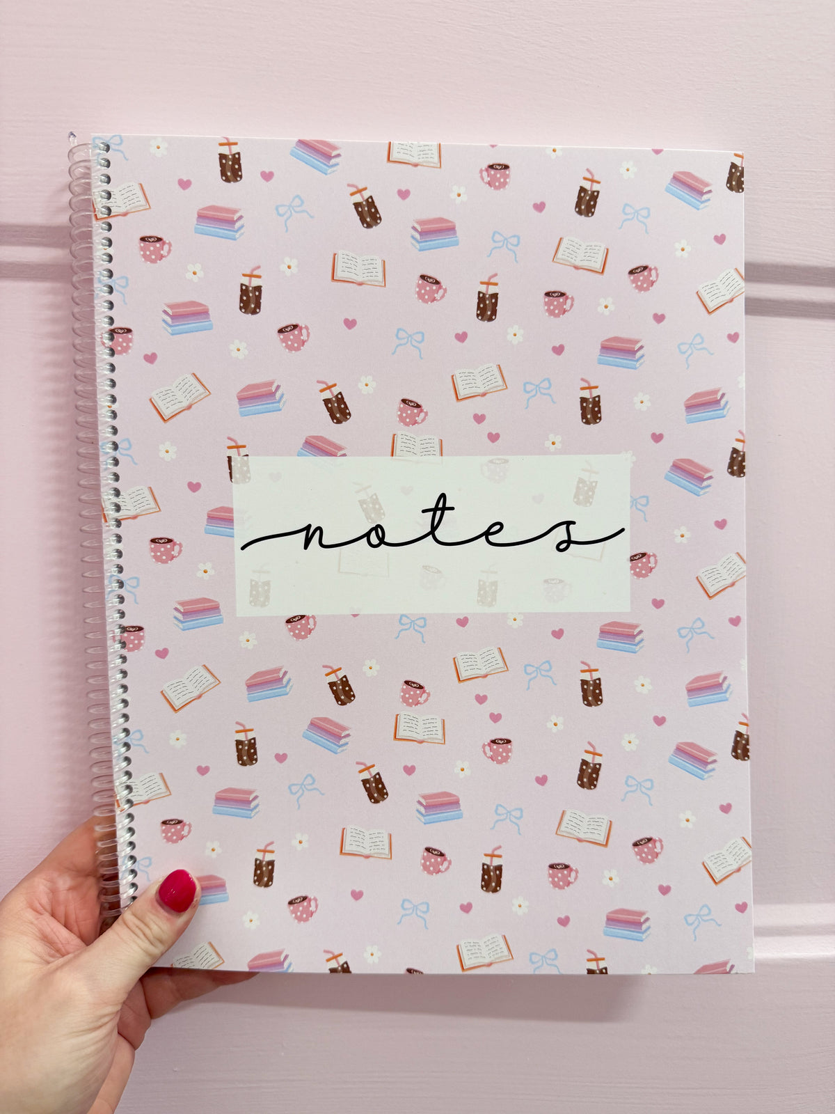 Cahier de notes | Livres, cafés et marguerites