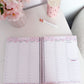 Agenda planificateur | Non-daté | Minis fleurs jaunes et roses