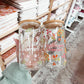 Verre 16 oz | Meilleure maman pastel