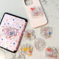 Bouton à téléphone ou liseuse | Fruits et coquette