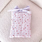 Pochette à livre ou liseuse | Fraises et boucles