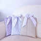 Pochette à livre ou liseuse | Mauve et marguerites