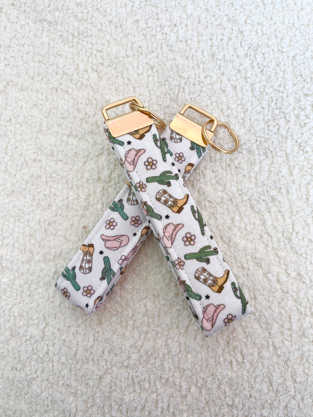 Porte-clés | Bracelet | Cowgirl et cactus