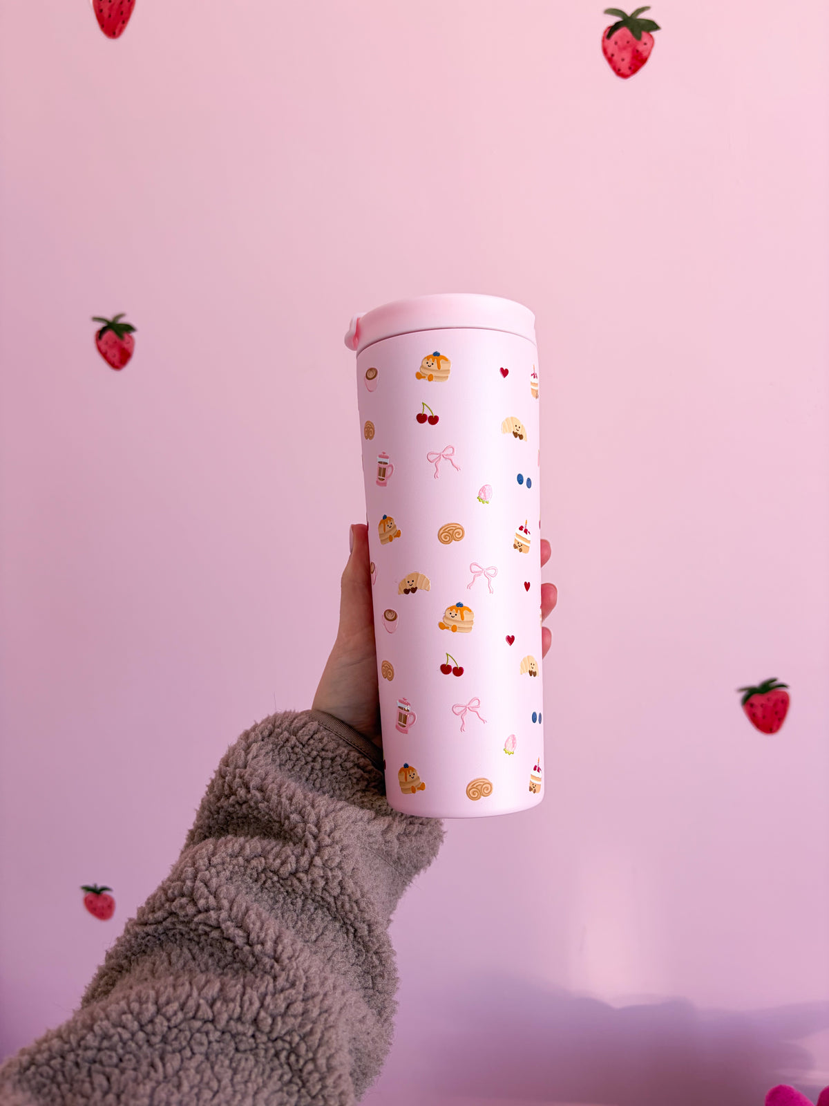 Bouteille isotherme 24 oz | Rose | Brunch