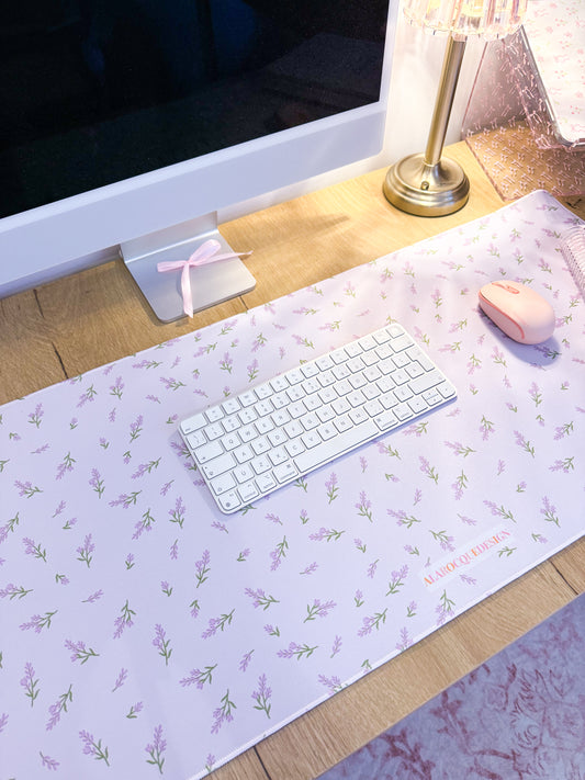 Tapis de bureau | Brindilles de lavande