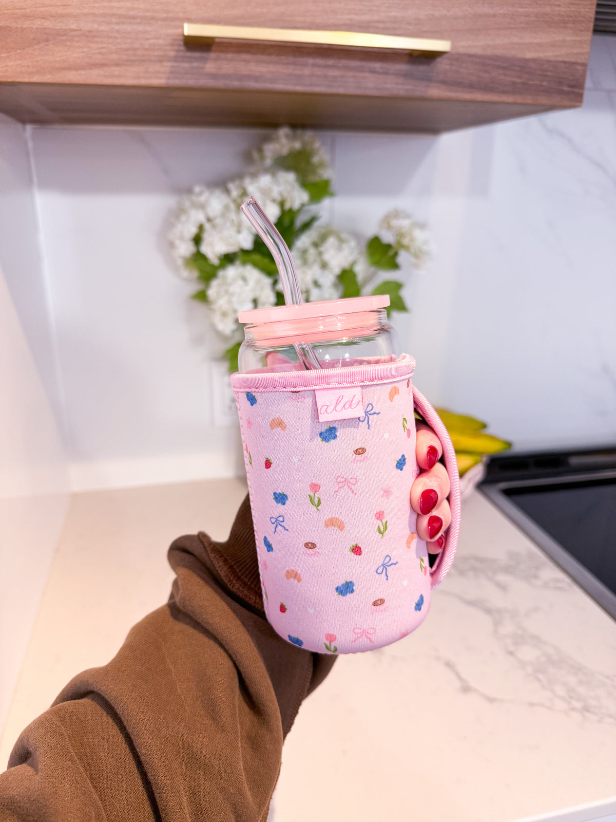Manchon pour verre 16 oz, Venti | Fruits coquette 2.0.