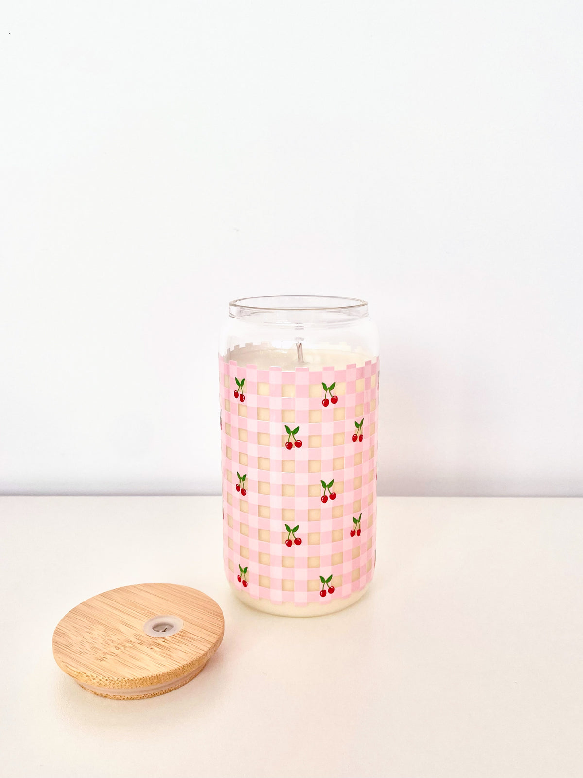 Chandelle | Verre 16 oz | Cerise