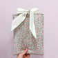 Pochette à livre ou liseuse | Fleurs roses vintages